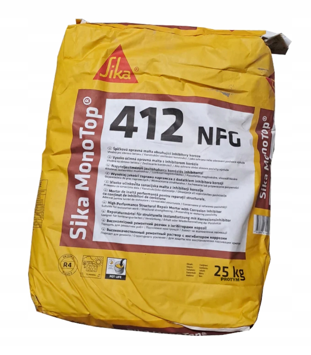 Sika MonoTop 412 NFG opravná malta na betón 25kg